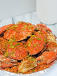 Fried Garlic Crabs with salt and pepper