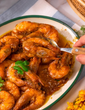 Shrimps in Cajun Sauce (litttle spicy) - 12pcs