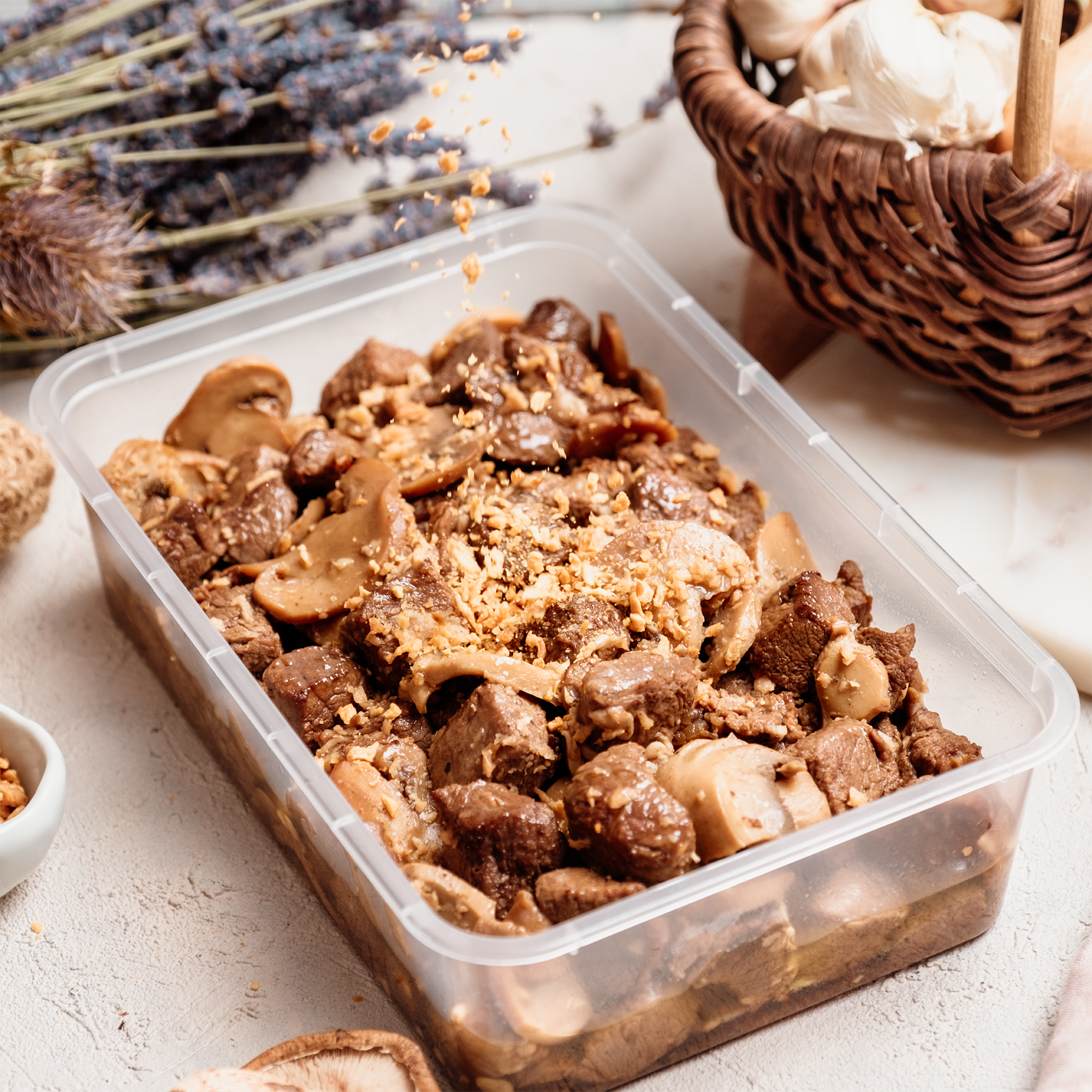 Beef and Mushroom Salpicao