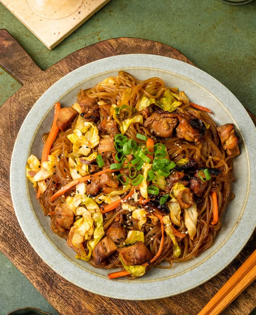 Chapchae with Chicken – Carlito's Catering