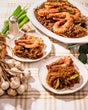 Prawns with Sotanghon