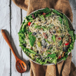 Mesclun Green with Parmesan and Raspberry Vinaigrette